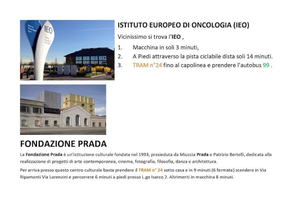 Civico288-Romantic Attic Near Ieo-Bocconi-F Prada Apartment Milano Exterior foto